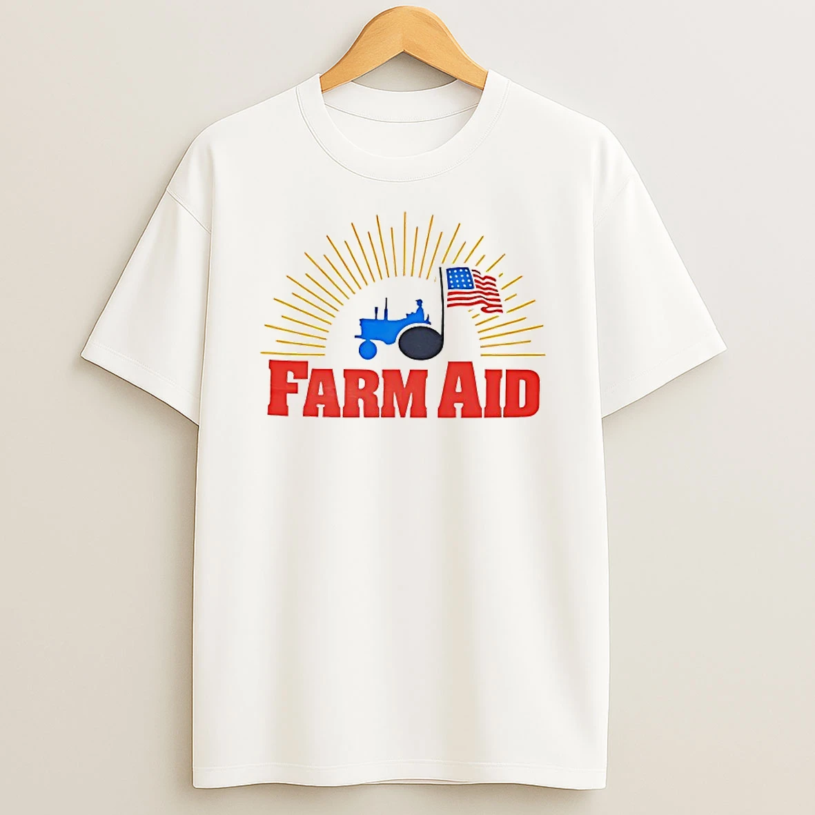 Farm Aid Usa Flag Shirts
