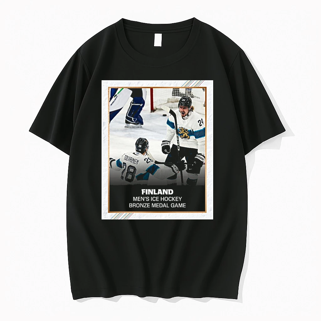 Finland Outscores Slovakia Mens Ice Hockey Bronze Medal Game 2026 Shirts