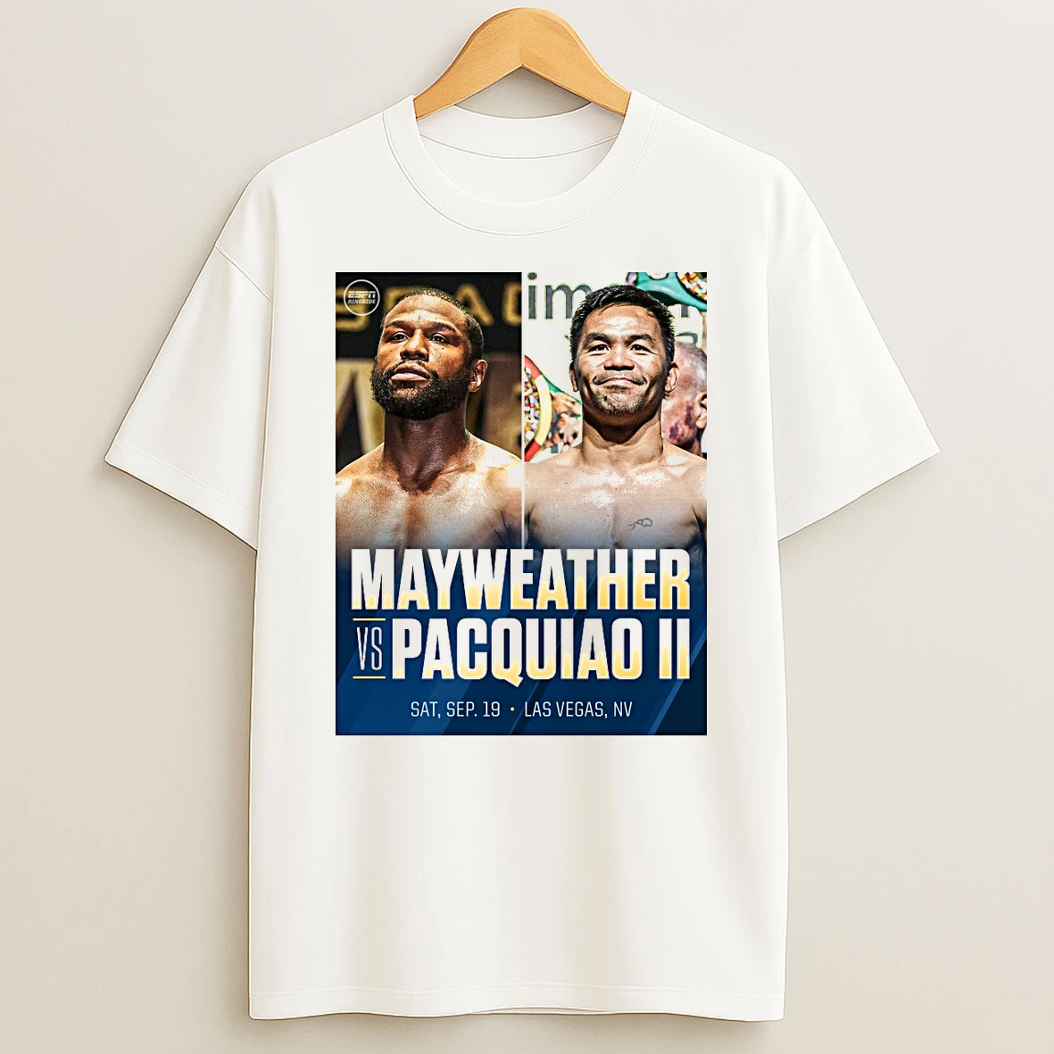 Floyd Mayweather Jr Vs Manny Pacquiao September 19 2026 Las Vegas Nv Shirts