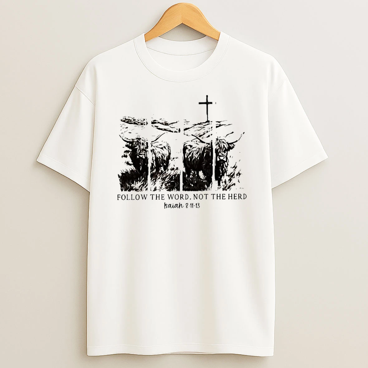 Follow The Word Not The Herd Isaiah 8 11 13 Shirts