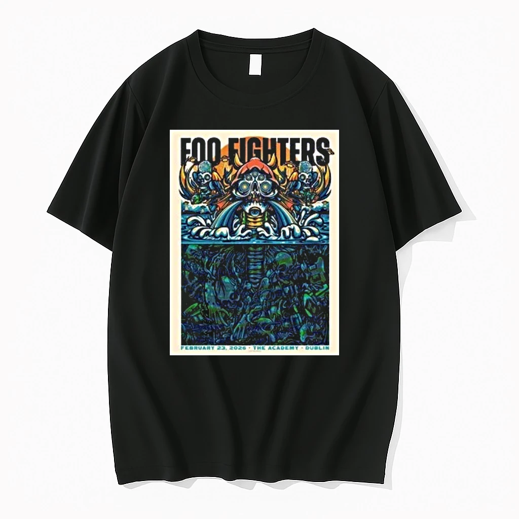 Foo Fighters Dublin Ireland 2026 Venue At The Academy On February 23 2026 Shirts
