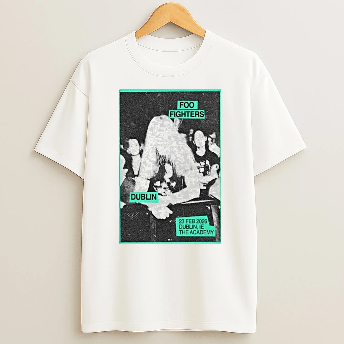 Foo Fighters Feb 23 2026 Dublin Shirts