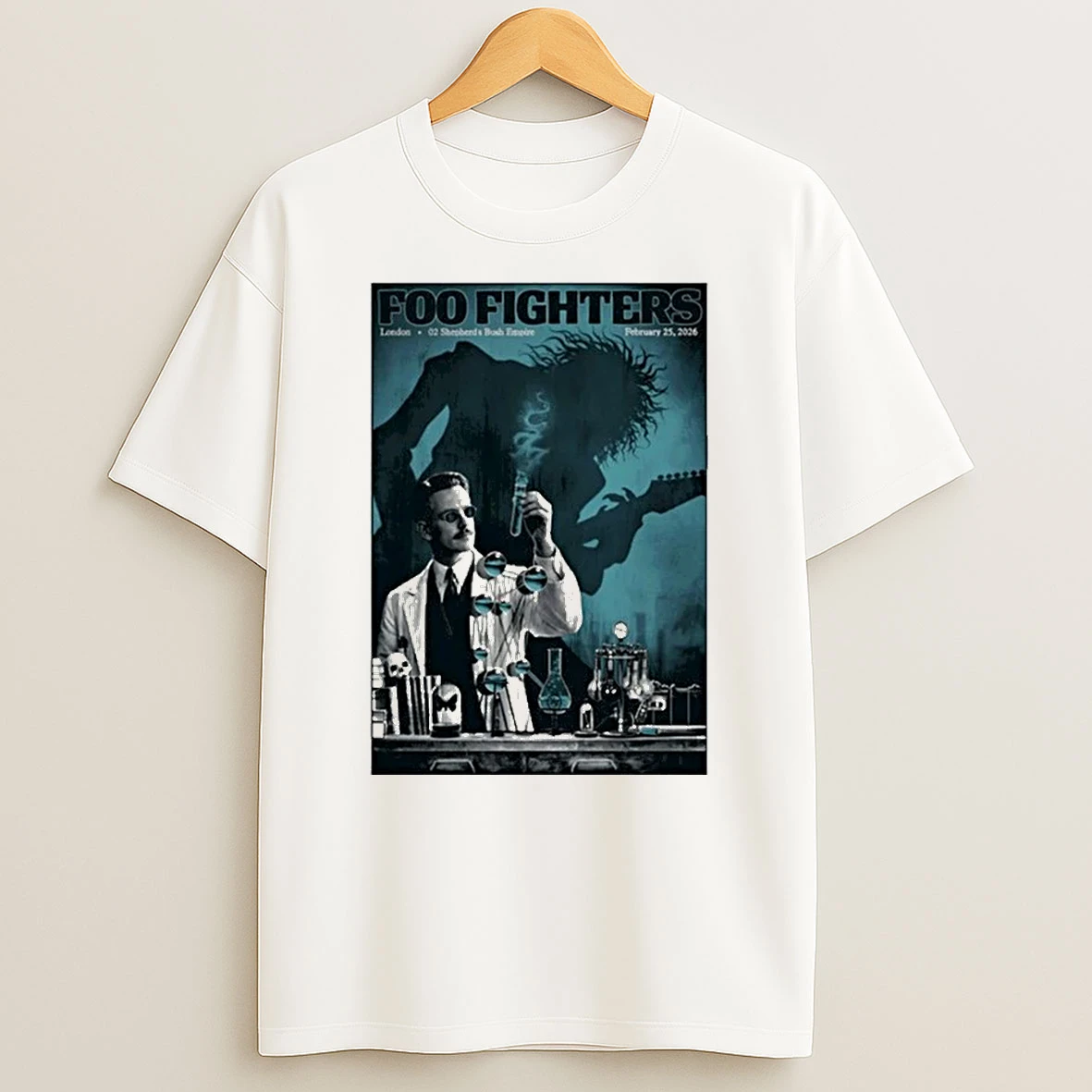 Foo Fighters Feb 25 2026 O2 Shepherds Bush Empire London Uk Shirts