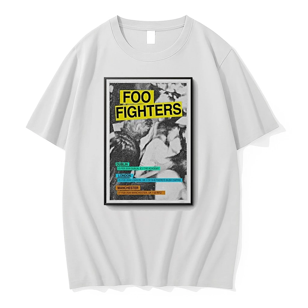 Foo Fighters Tour February 2026 Shirts