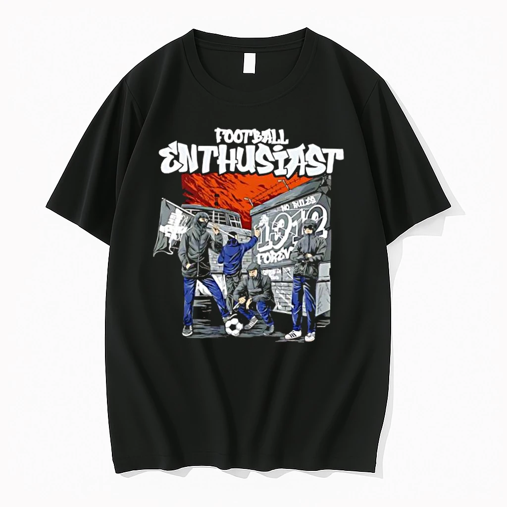 Football Enthusiast No Rules 1912 Forever Hooligan Shirts