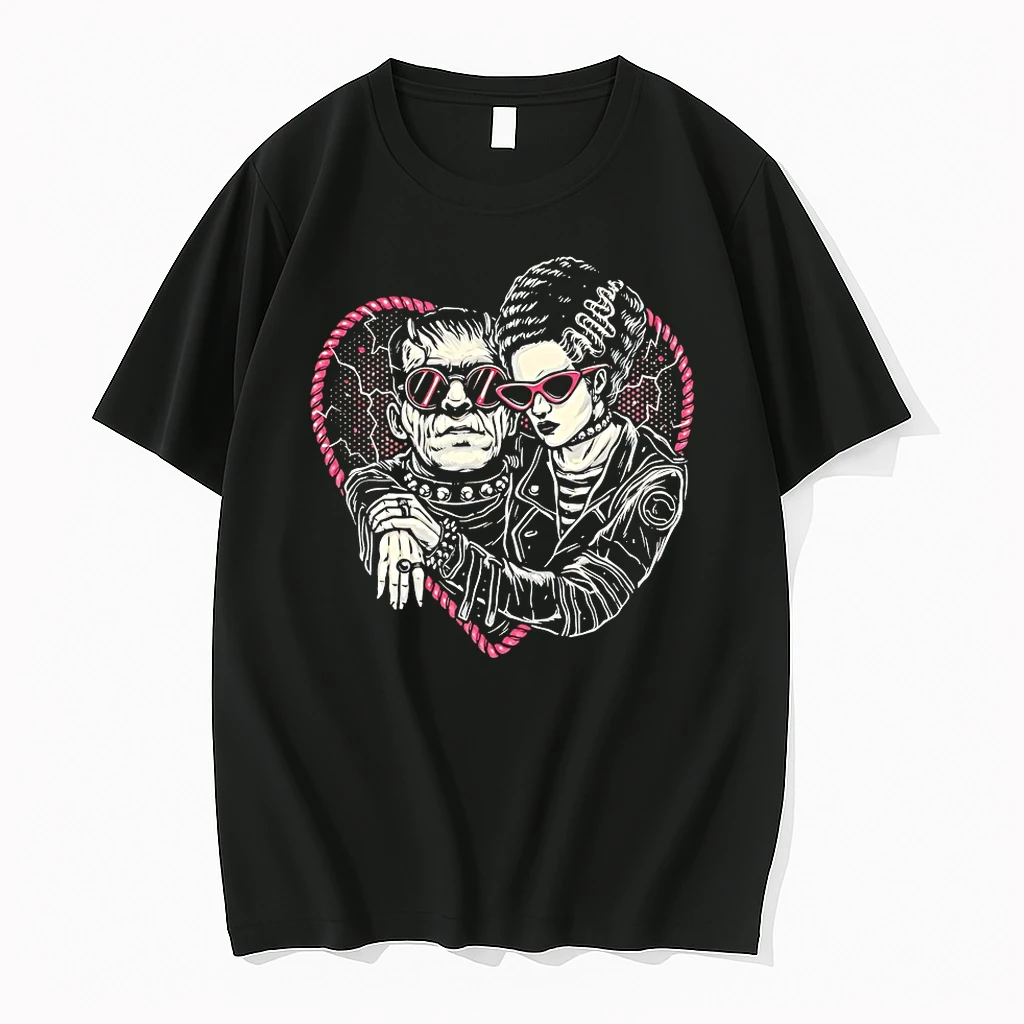 Frankensteins Monster And His Bride Creature Romance Shirts