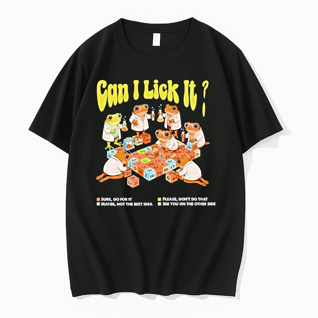 Frog Can I Lick It Periodic Table Shirts