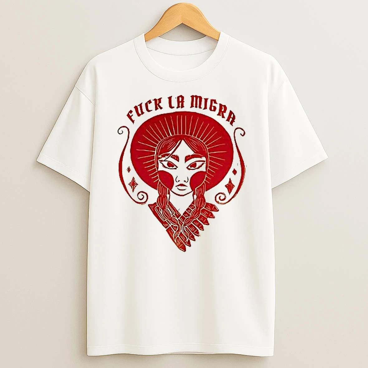 Fuck La Migra Woman Shirts