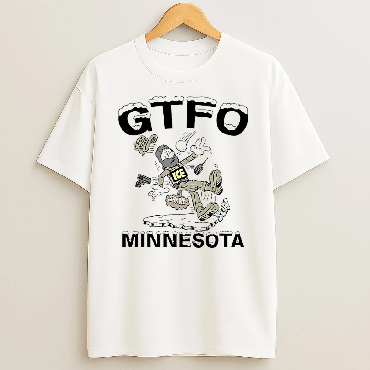 Gtfo Get The Fuck Outta Minnesota Shirts