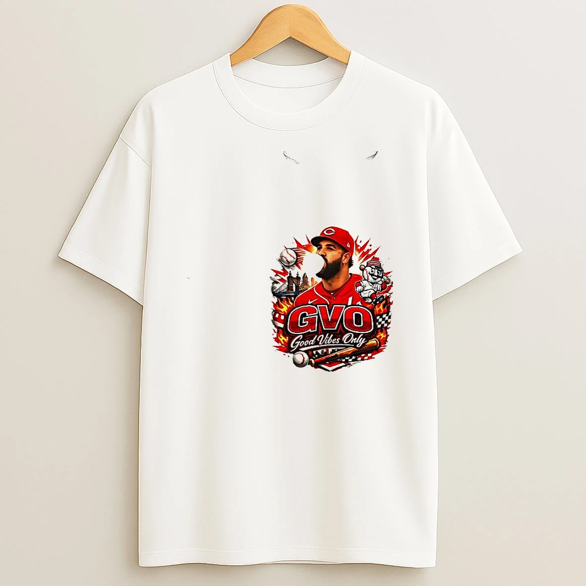 Gvo Good Vibes Only Eugenio Suarez Woman Shirts