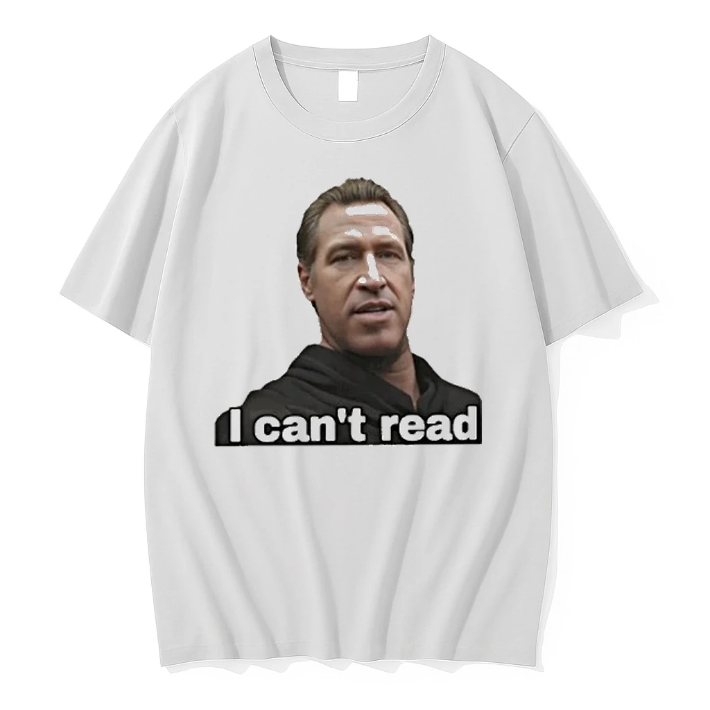 Gavin Newsom I Cant Read Tour 2026 Shirts