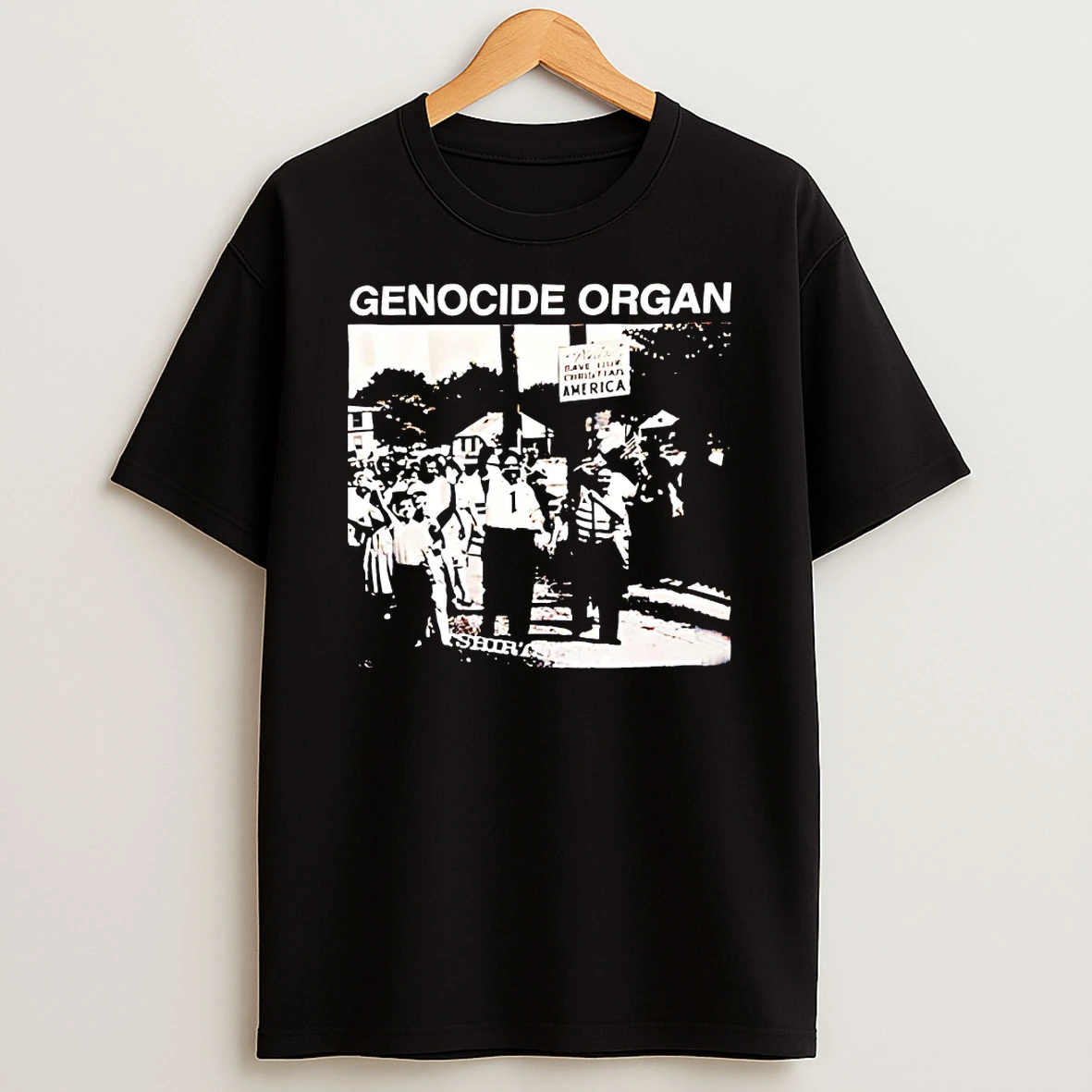Genocide Organ Save Our Christian America Shirts