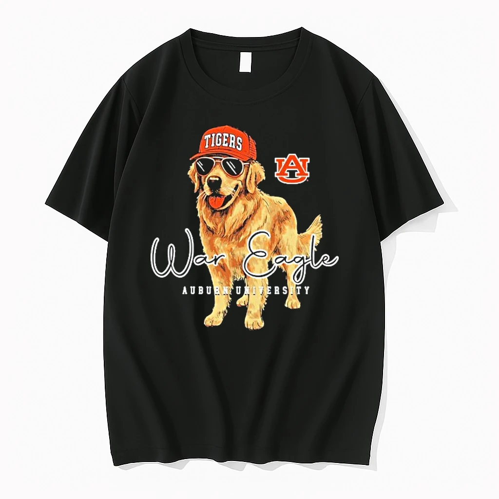 Ggo Au 1002 Auburn University War Eagle Dog Shirts