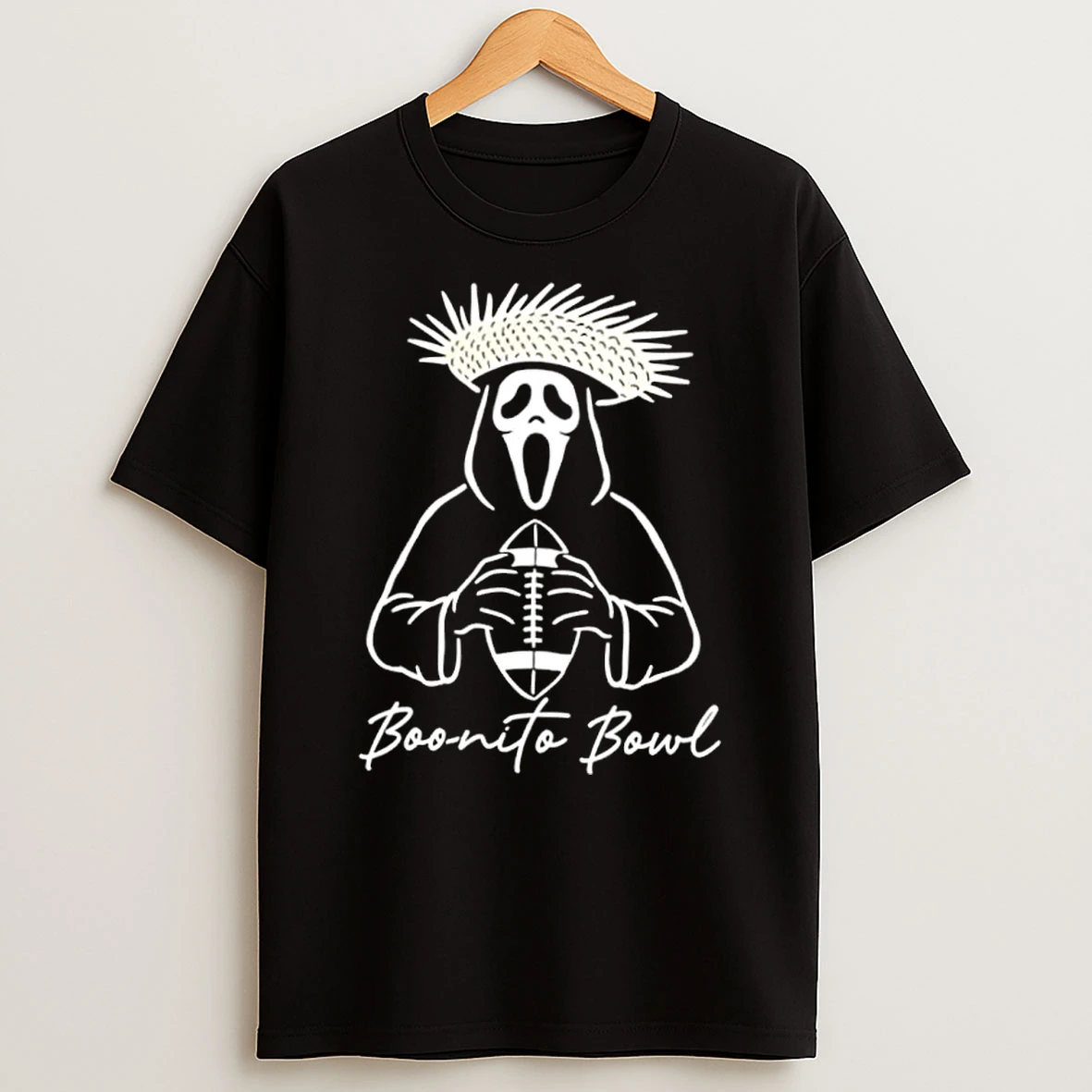 Ghostface Scream Boo Nito Bowl Straw Hat Football Shirts