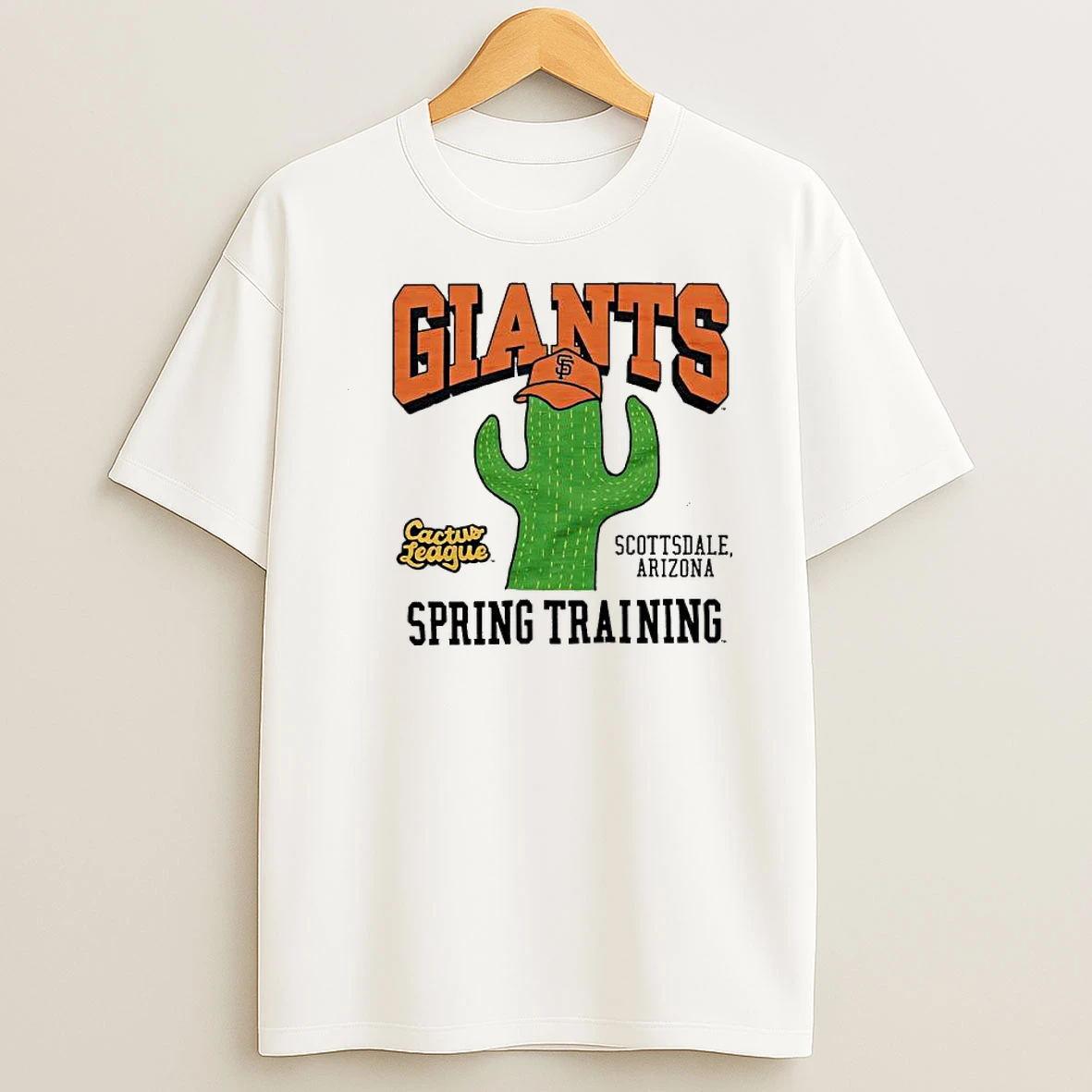 Giants Scottsdale Arizona Spring Training Cactus Hat Shirts