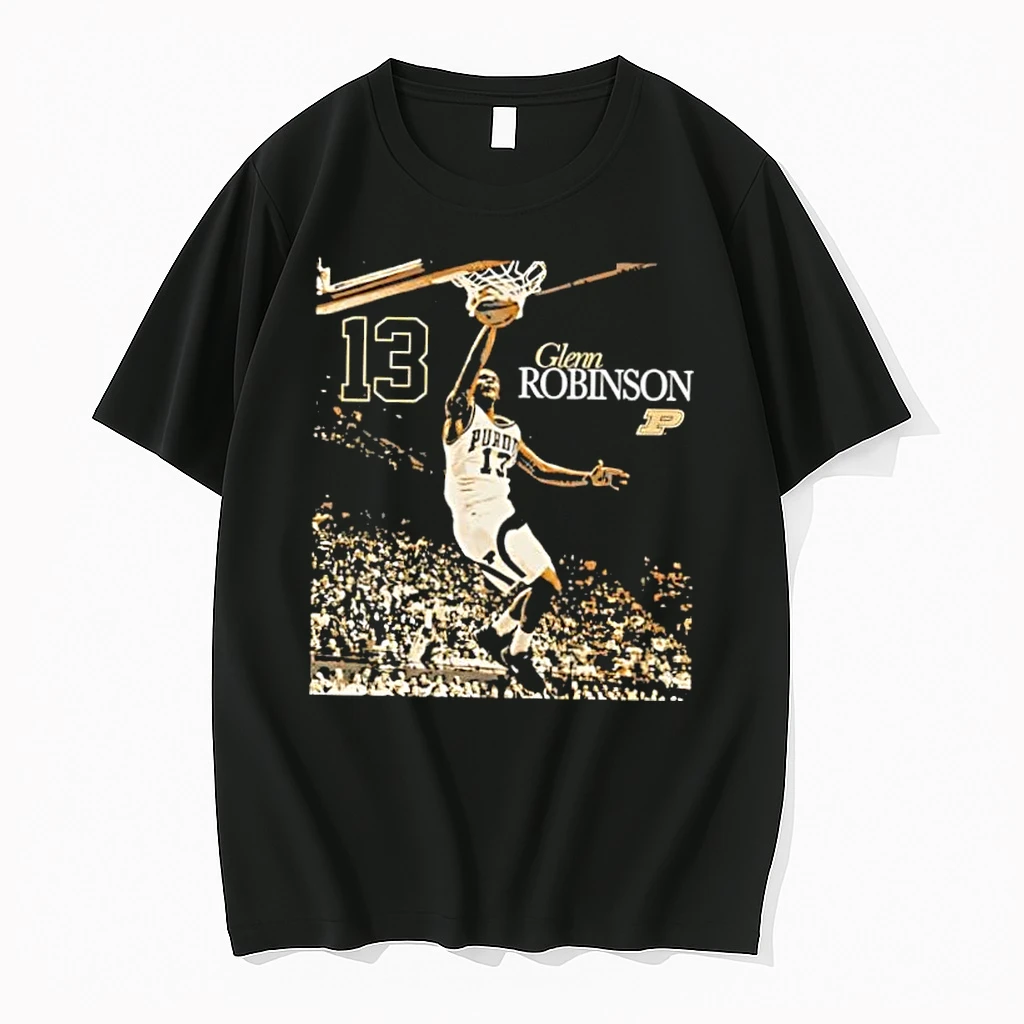 Glenn Robinson 13 Purdue Basketball Slam Dunk Graphic Shirts