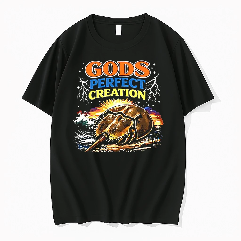 Gods Perfect Creation Horseshoe Crab Prehistoric Animals Woman Shirts