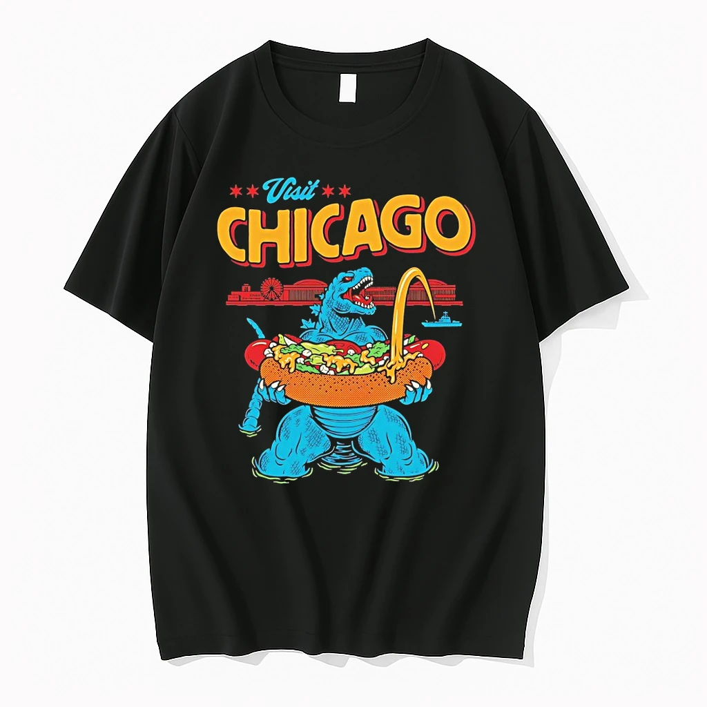 Godzilla Visits Chicago Shirts