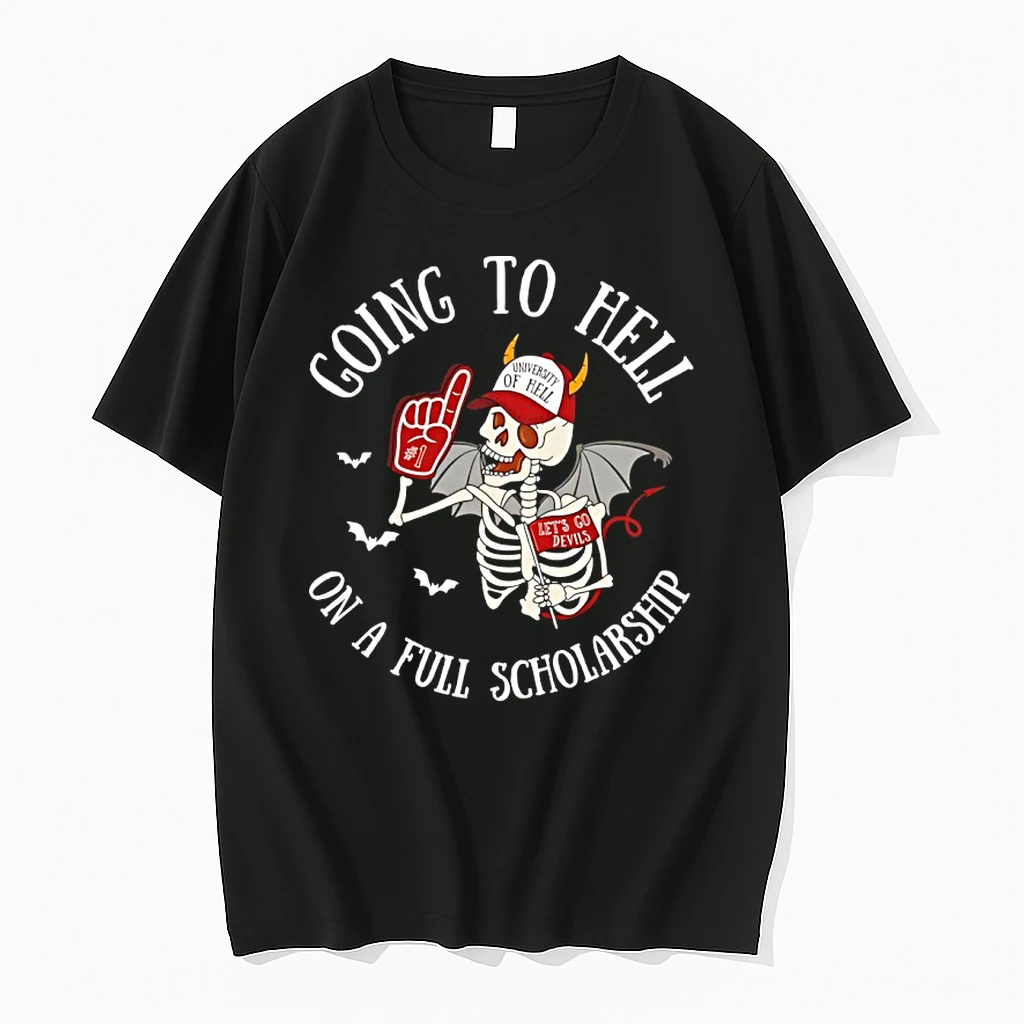 Going To Hell On A Full Scholarship Shirts