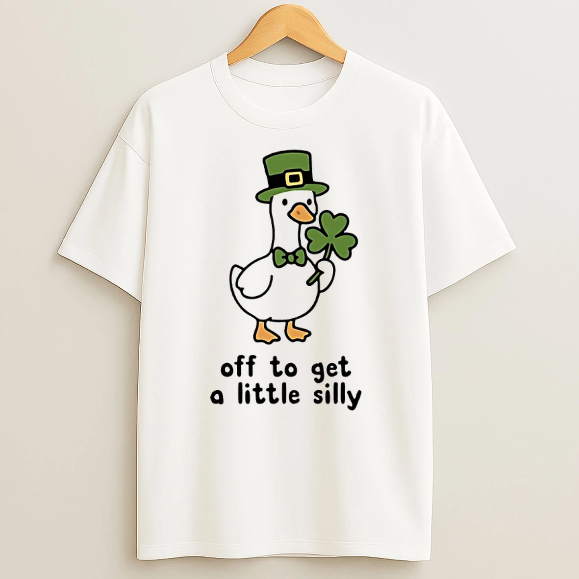 Goose Off To Get A Little Silly St Patricks Day 2026 Shirts