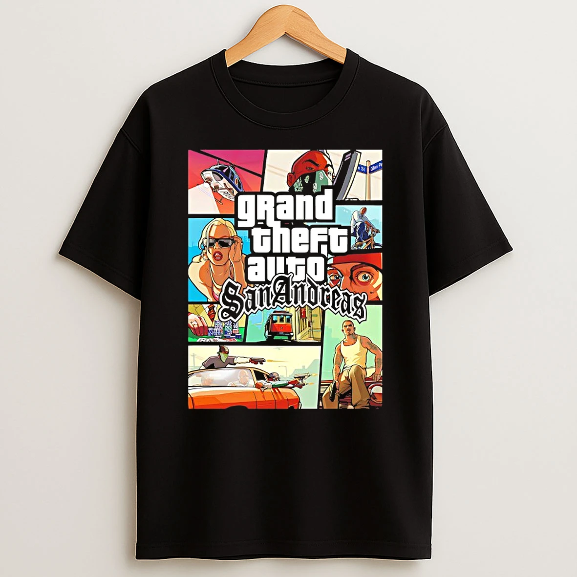 Grand Theft Auto San Andreas Shirts