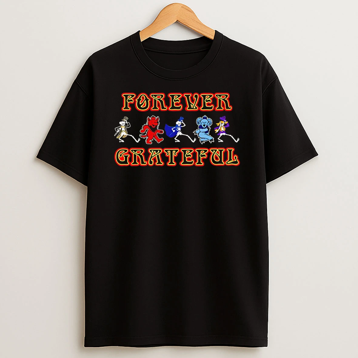Grateful Dead Forever Grateful Vintage Shirts