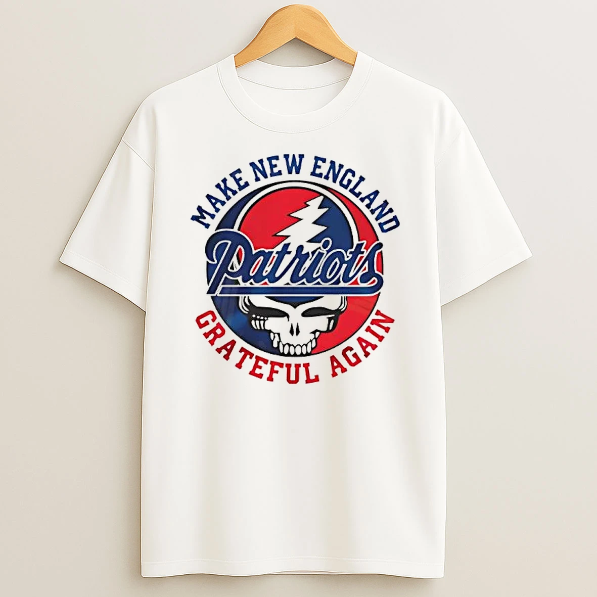 Grateful Dead Make New England Patriots Grateful Again Deadhead Tee Shirts