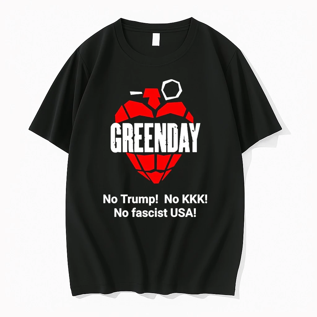 Green Day No Trump No Kkk No Fascist Usa Shirts
