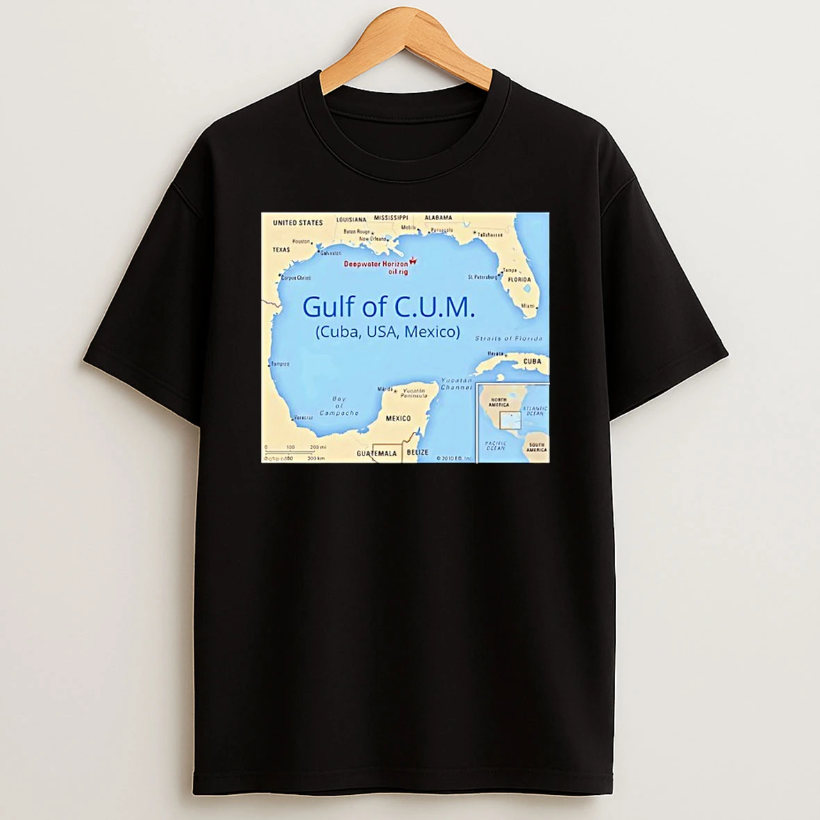 Gulf Of C U M Cuba Usa Mexico Shirts