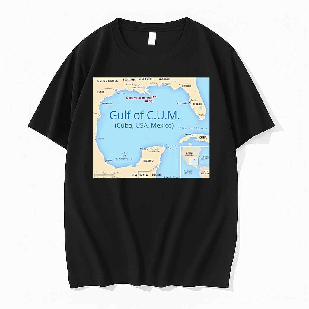Gulf Of Cum Cuba Usa Mexico Shirts
