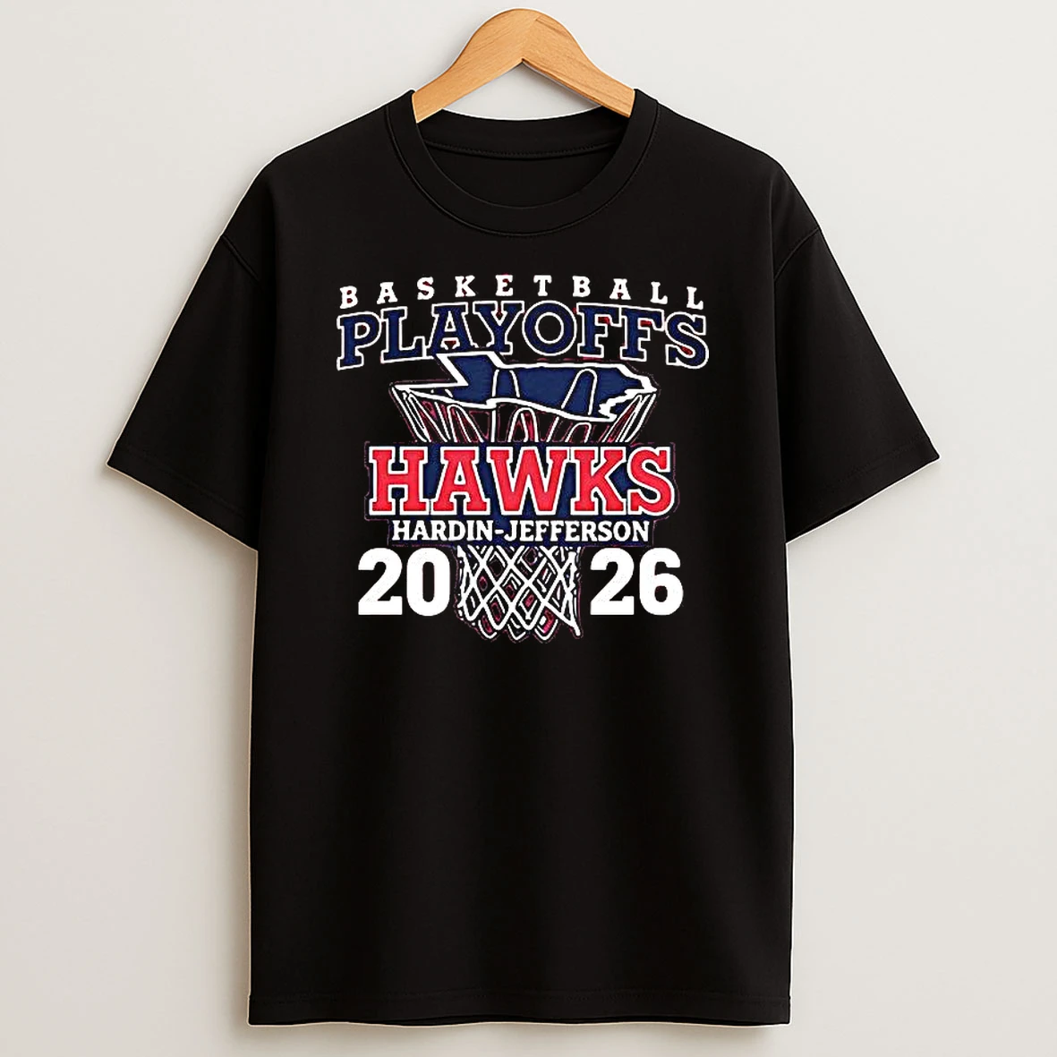 Hawks Hardin Jefferson Basketball Playoffs 2026 Woman Shirts