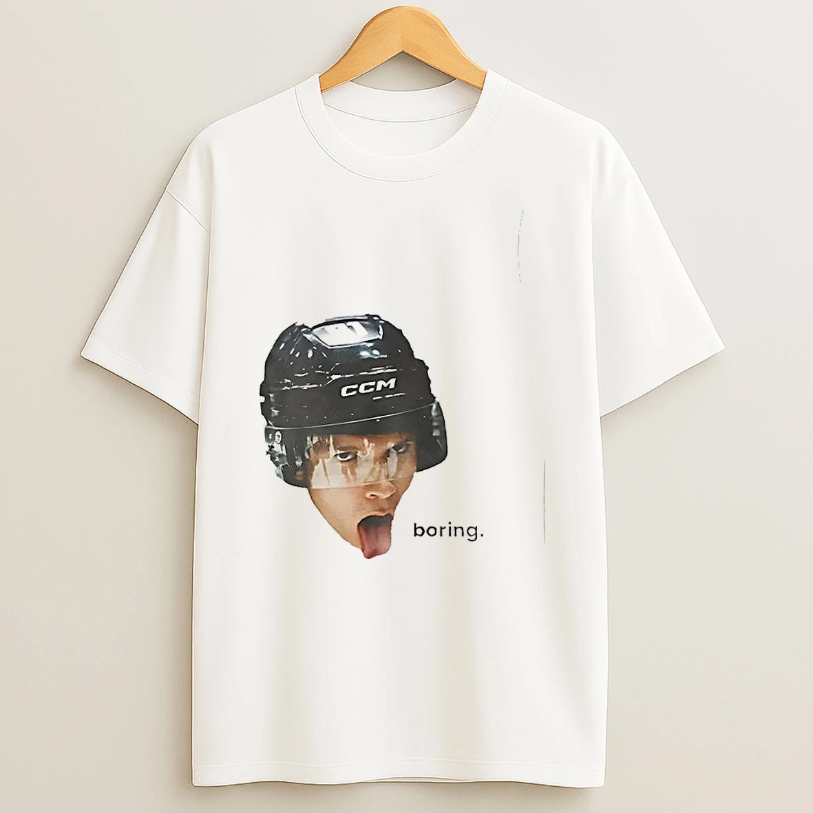 Heated Rivalry Ilya Rozanov Tongue Out Boring Big Head Woman Shirts