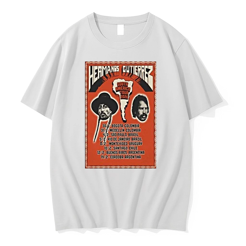 Hermanos Gutierrez Tour 2026 Brazil Shirts