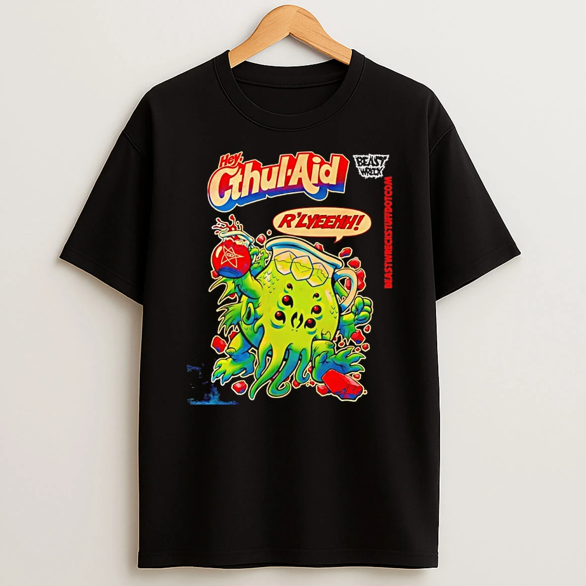 Hey Cthul Aid Rlyeehh Vintage Shirts