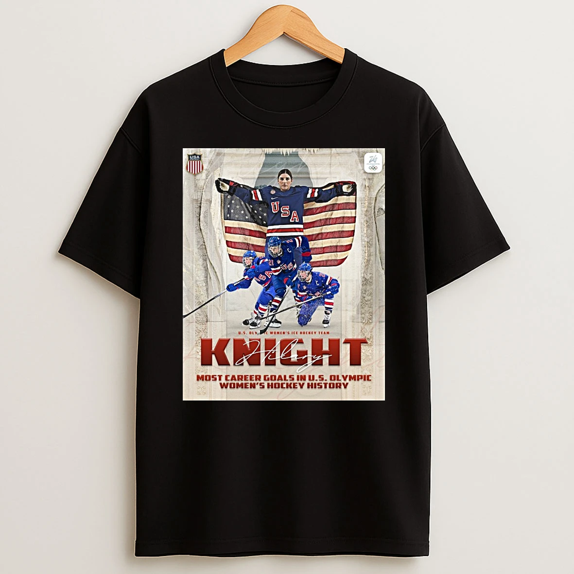 Hilary Knight U S Olympic Womens Hockey History 2026 Shirts