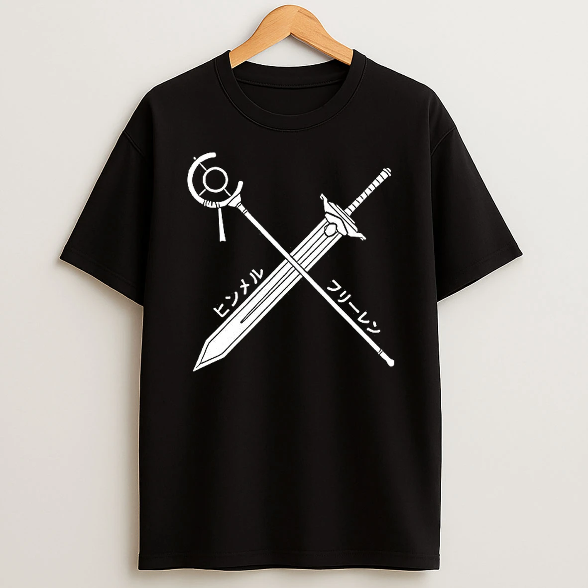 Himmel X Frieren Sword And Staff Woman Shirts