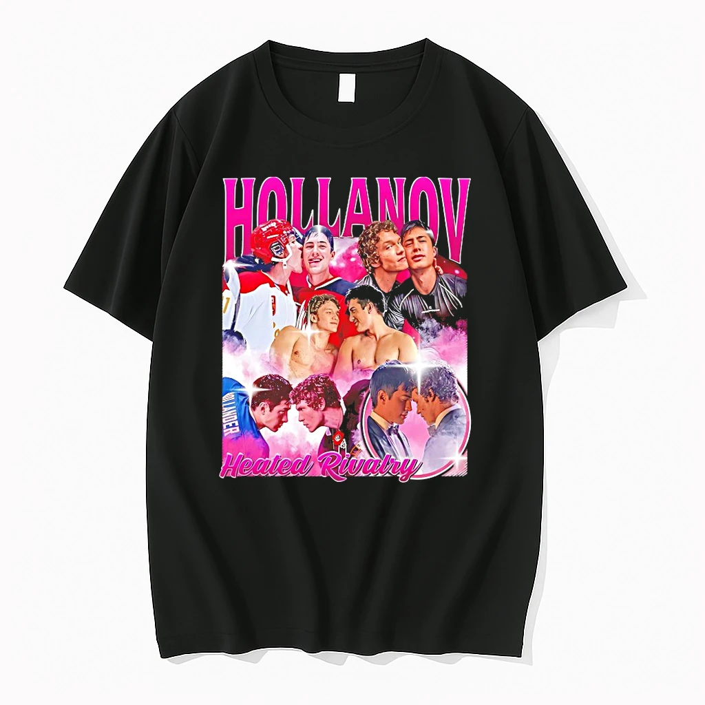 Hollanov Heated Rivalry Hockey Romance Vintage Shirts