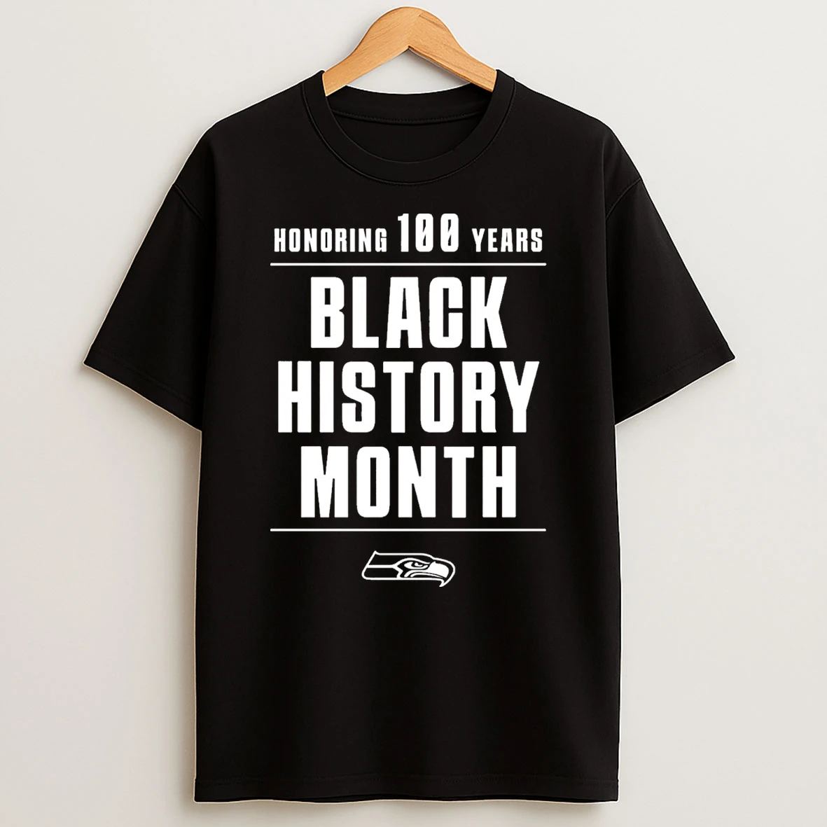 Honoring 100 Years Black History Month Seattle Seahawks Shirts