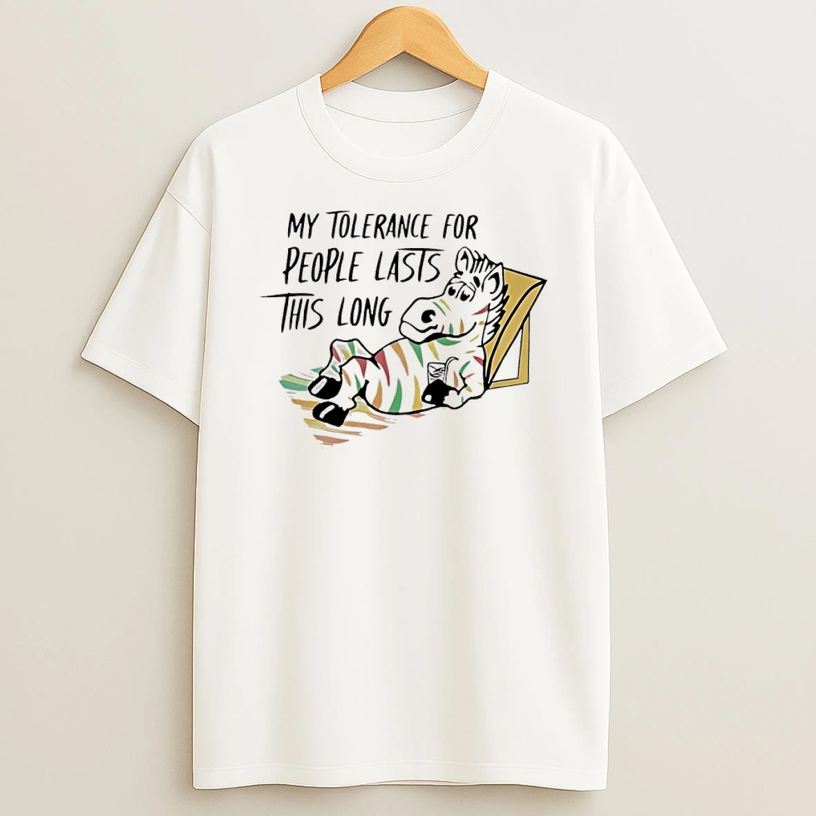 Horse My Tolerance For People Lasts This Long Shirts