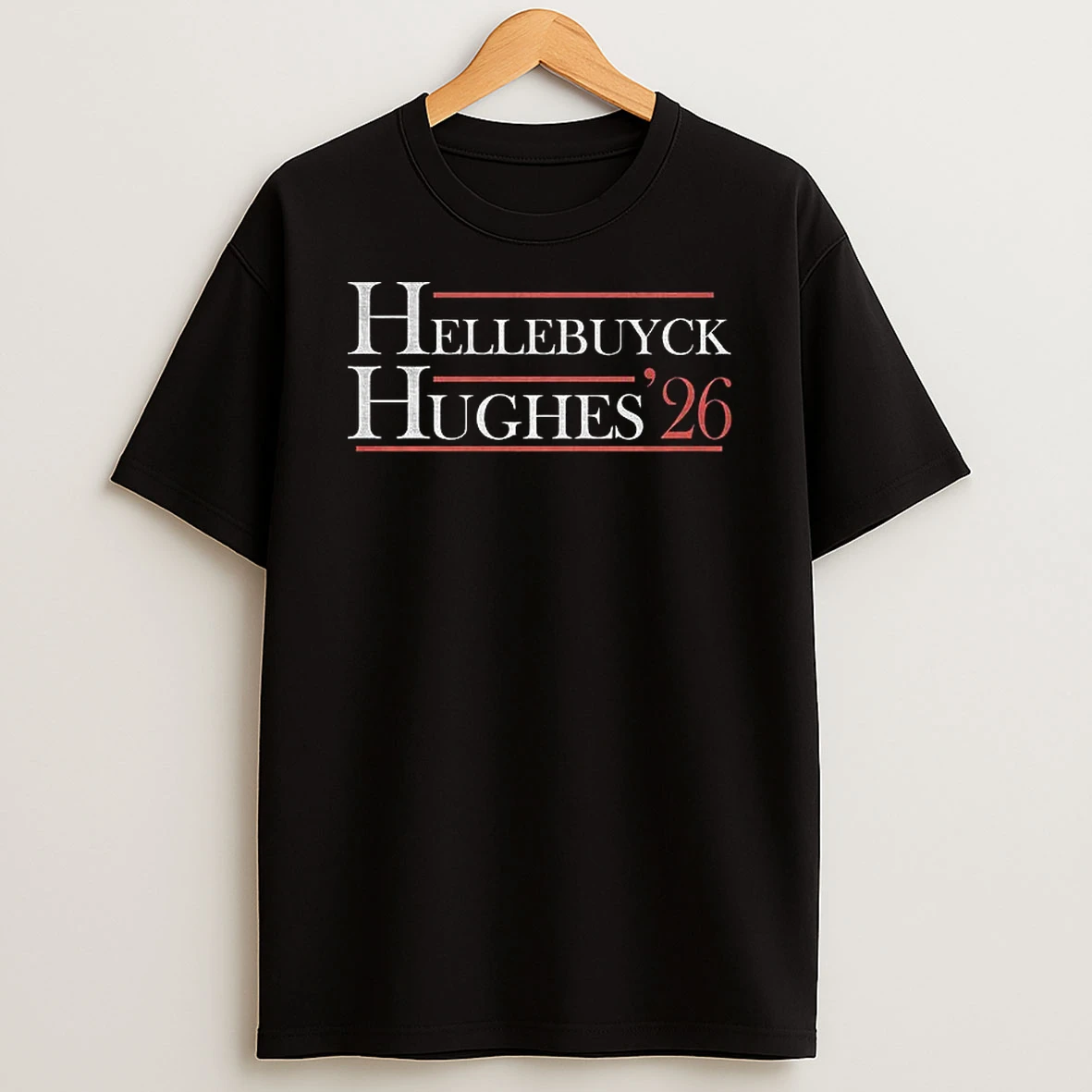 Hughes And Hellebuyck 26 Jack Hughes And Connor Hellebuyck Usa Hockey Olympic Shirts