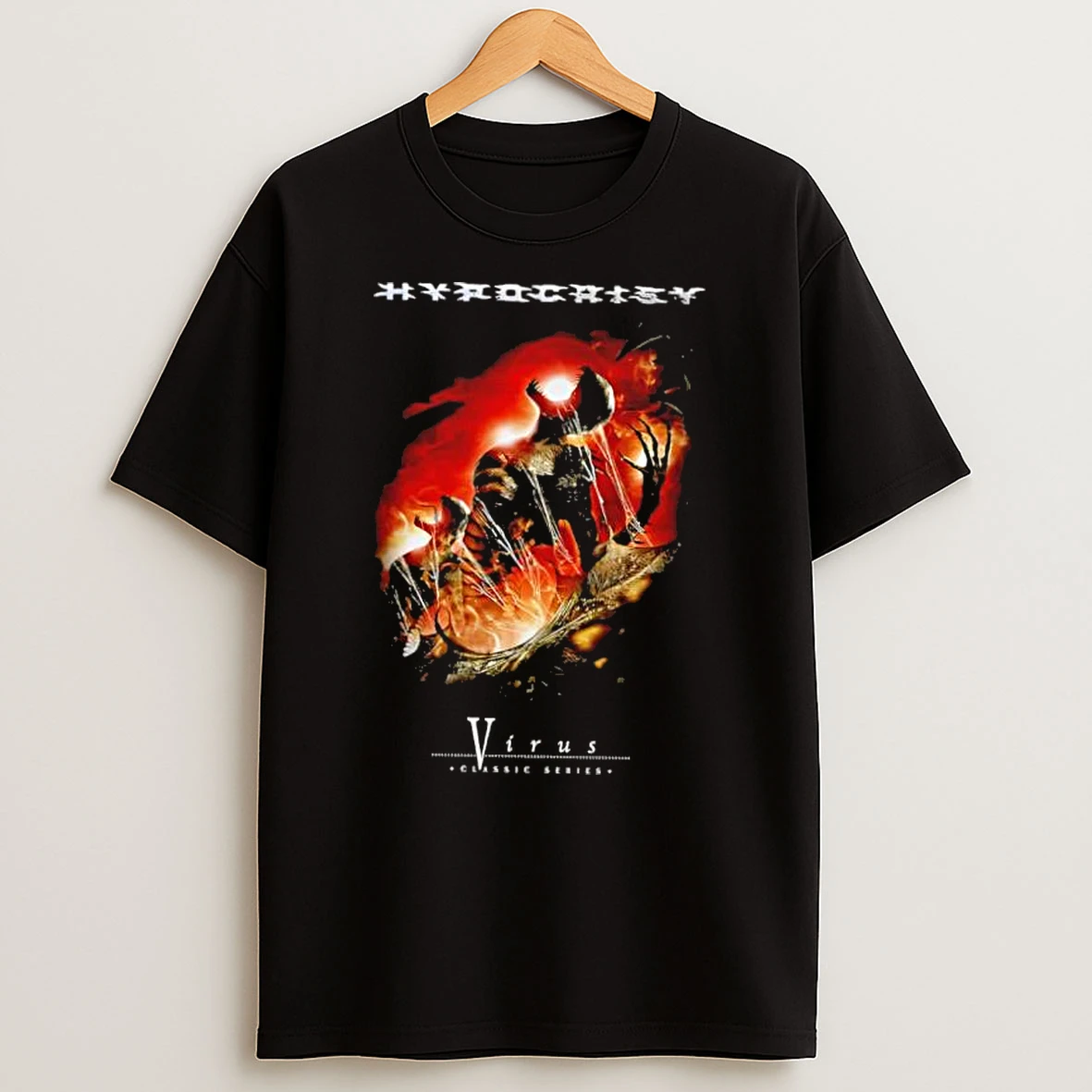 Hypocrisy Virus Classic Series Monster Death Metal Shirts