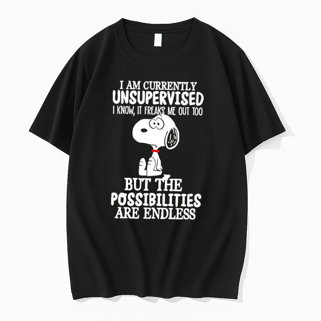 I Am Currently Unsupervised Snoopy Dog Endless Possibilities Shirts