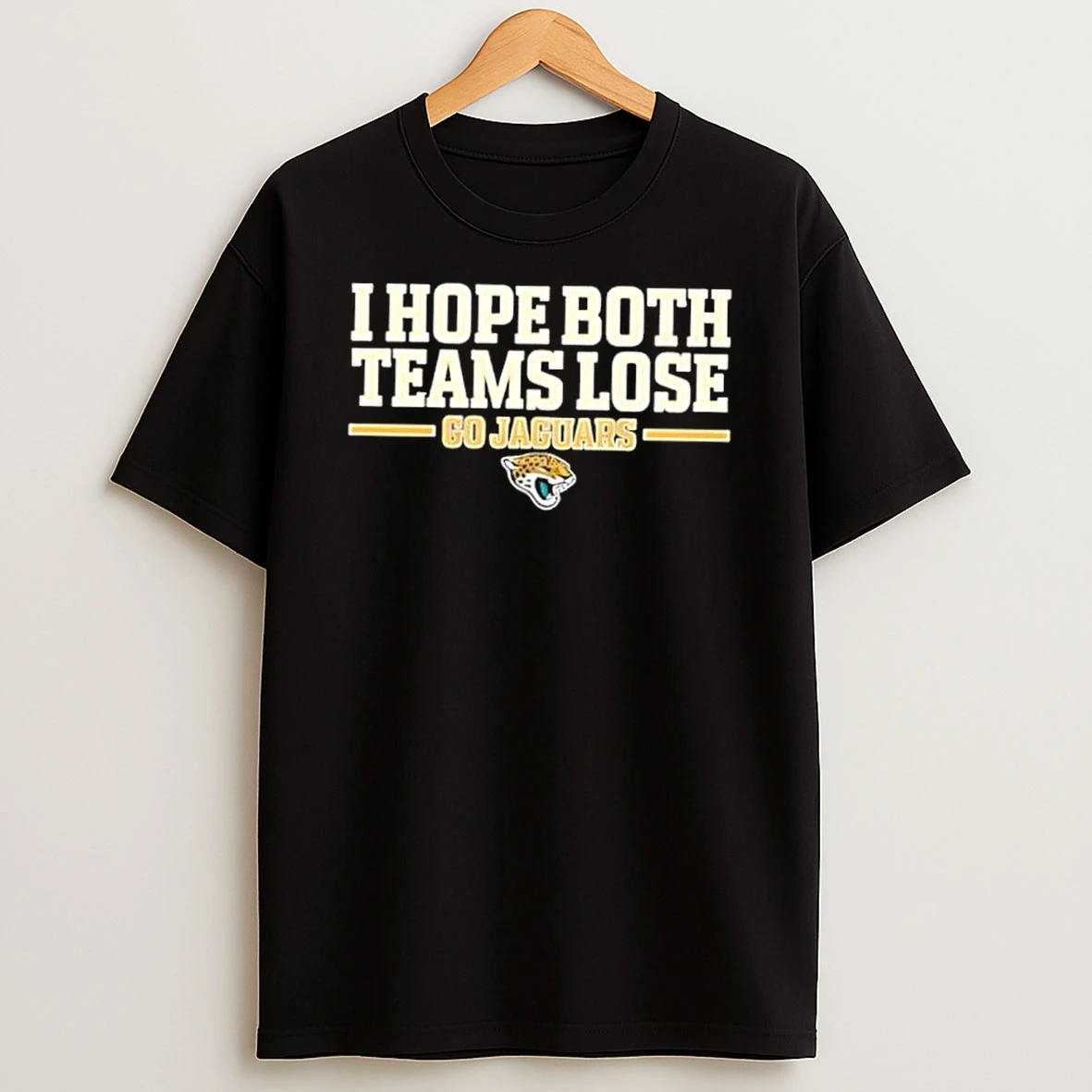 I Hope Both Teams Lose Go Jaguars Football Logo Shirts