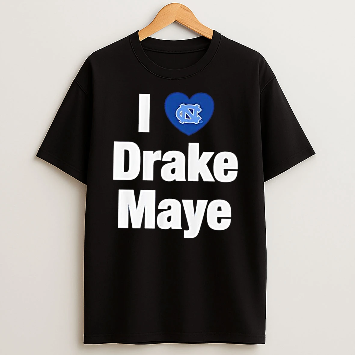 I Love Unc Drake Maye Nflpa Football Logo Fan Shirts