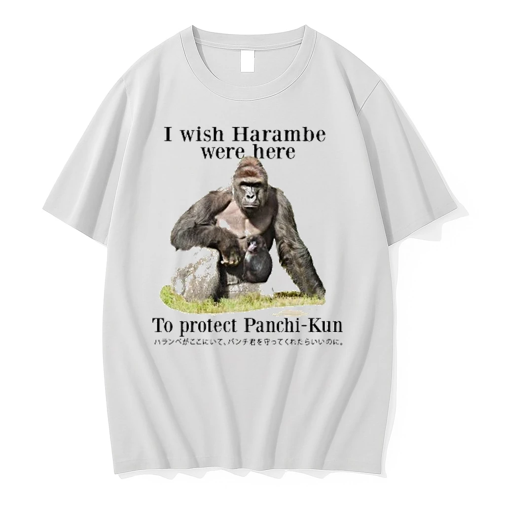 I Wish Harambe Were Here To Protect Panchi Kun Tour 2026 Shirts