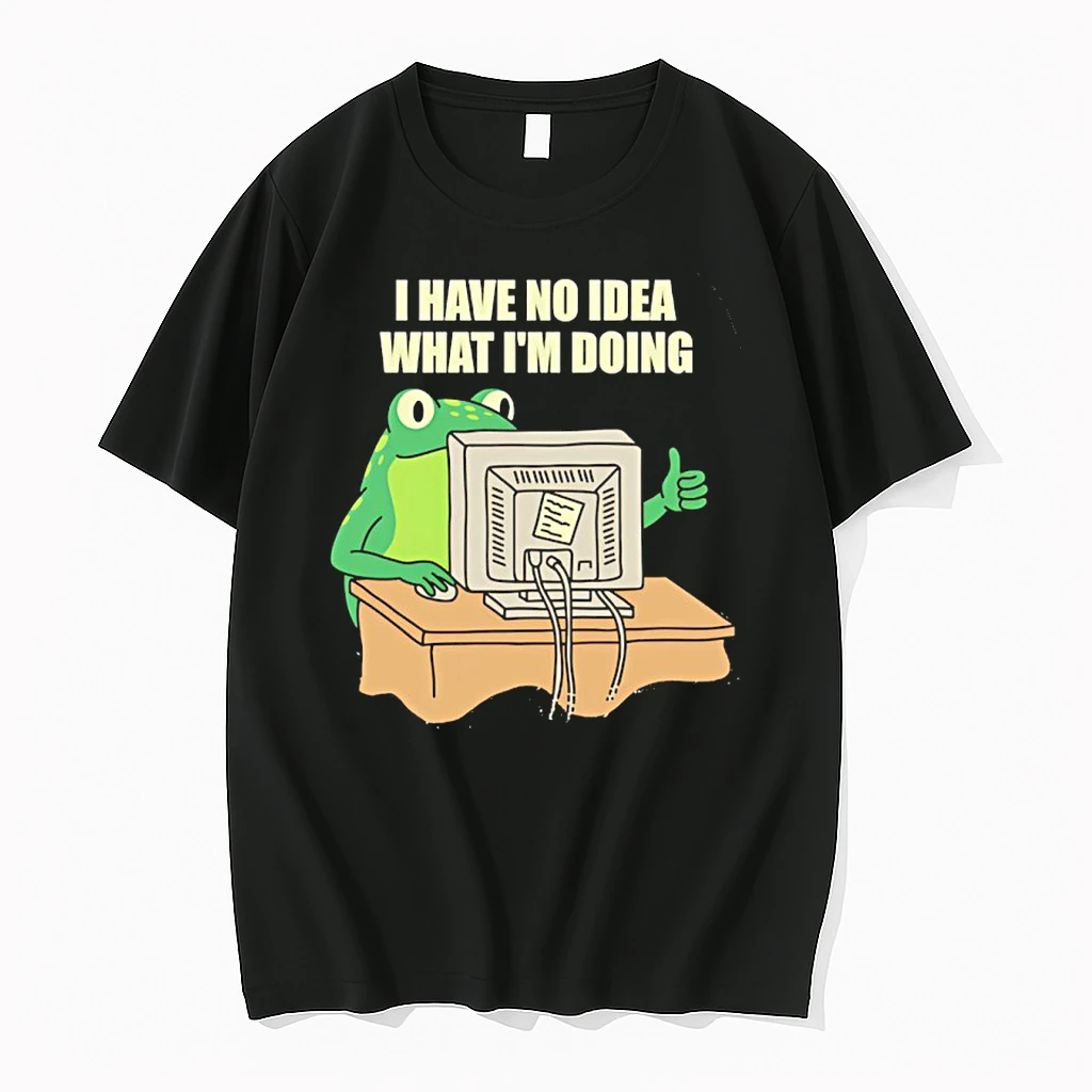 I Have No Idea What Im Doing Frog Meme Shirts