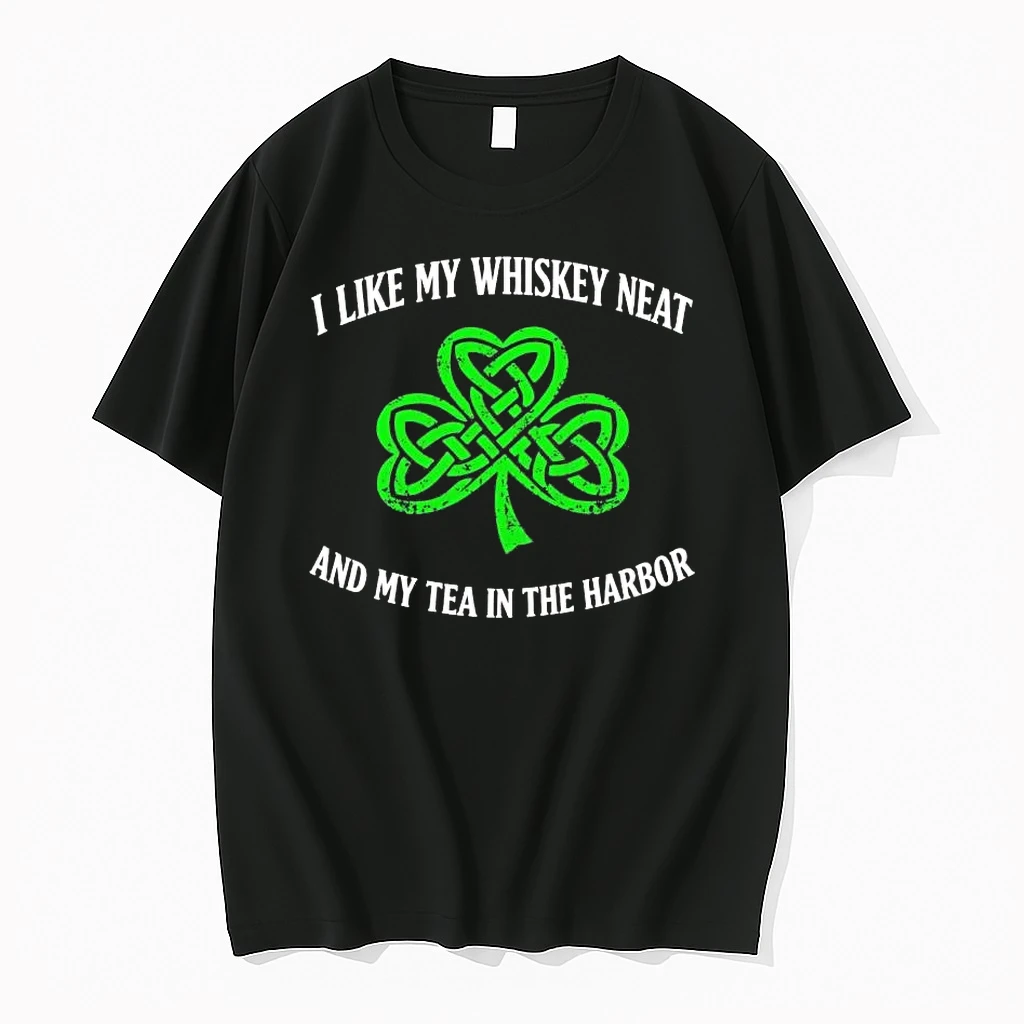 I Like My Whiskey Neat And My Tea In The Harbor Shirts