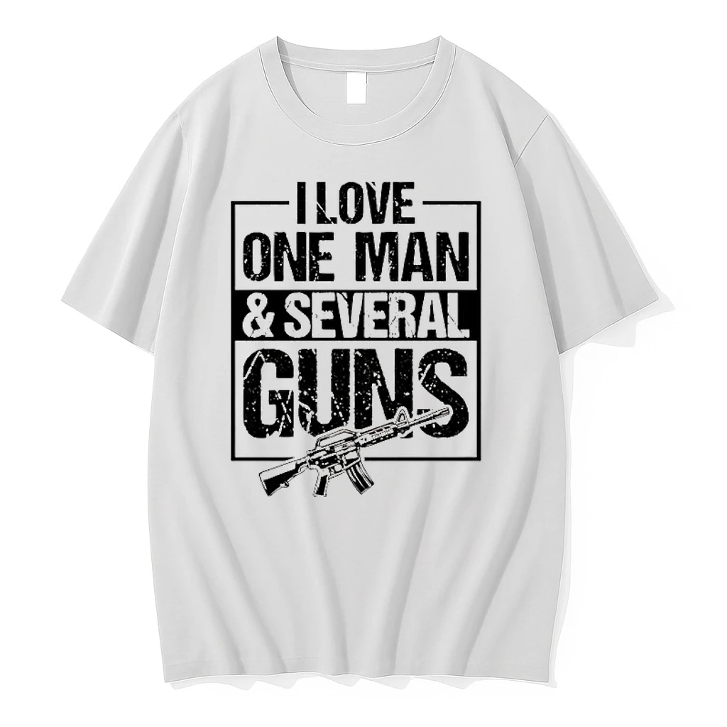 I Love One Man And Several Guns Shirts