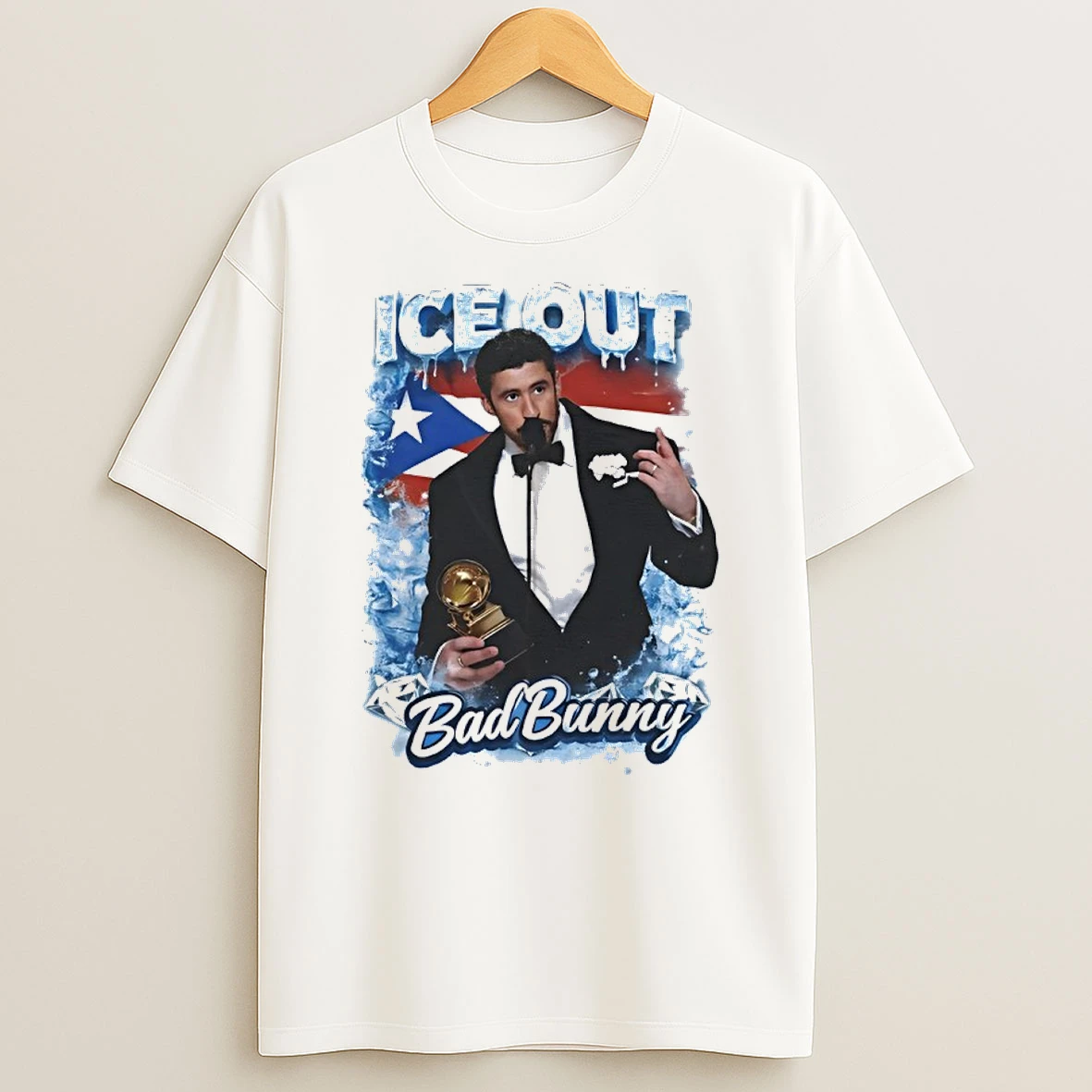 Ice Out Bunny Puerto Rico Abolish Ice Shirts