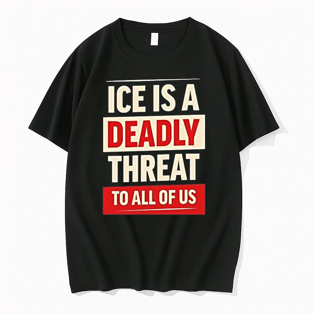 Ice Is A Deadly Threat To All Of Us Tee Shirts